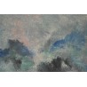 Paintings | Painting entitled ‘Bleu’, signed SOAZ, dated 94. Moinat SA  – Antiques and home décor