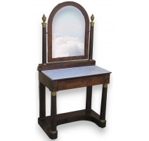 Empire dressing table with one drawer.