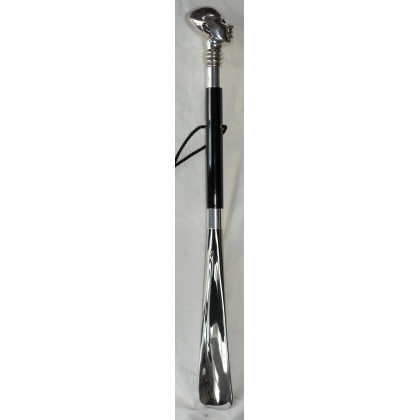 Silver-plated ‘African Head’ shoehorn at Moinat SA – Antiques and home décor