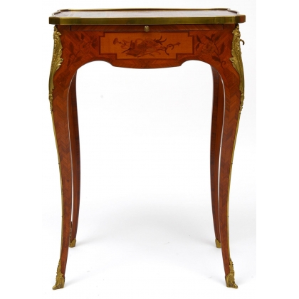 Louis XV-style inlaid table by  Moinat SA  - Antiques and home décor