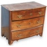 Commode Louis XIV, 3 tiroirs. Dessus bois.