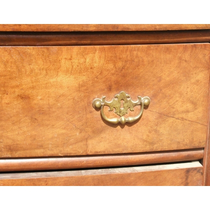 Commode Louis XIV, 3 tiroirs. Dessus bois. sur  Moinat SA  - Antiquités décoration