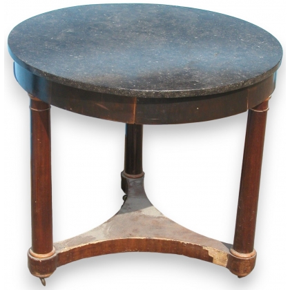 Empire occasional table with 3