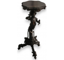 Baroque style Venetian Blackmoor table.