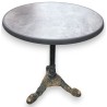  Table de bistro, fonte et plateau carré sur  Moinat SA  - Antiquités décoration