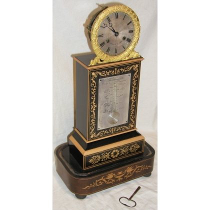 Charles X clock, signed ‘Collin’ in Paris. At  Moinat SA  – Antiques and Decor