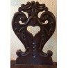 A richly carved walnut Escabelle chair from  Moinat SA  - Antiques and interior design