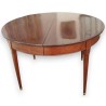 Mesa de comedor redonda de estilo Directorio, de caoba, de Moinat SA - Antigüedades y decoración
