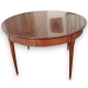 Table de salle à manger Directoire ronde en acajou