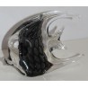 "Fish" sculpture, made from Murano blown glass. Available from Moinat SA – Antiques and home décor