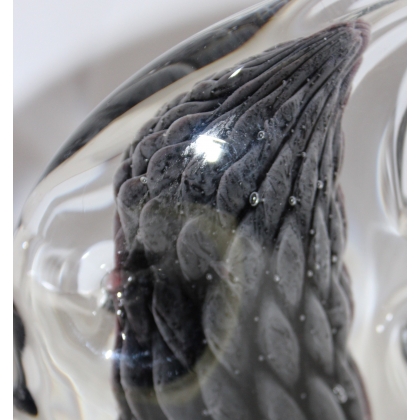 "Fish" sculpture, made from Murano blown glass. Available from Moinat SA – Antiques and home décor