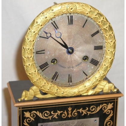 Charles X clock, signed ‘Collin’ in Paris. At  Moinat SA  – Antiques and Decor