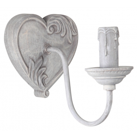 Pair of heart-shaped resin wall lights from  Moinat SA  - Antiques and home décor