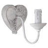 Pair of heart-shaped resin wall lights from  Moinat SA  - Antiques and home décor