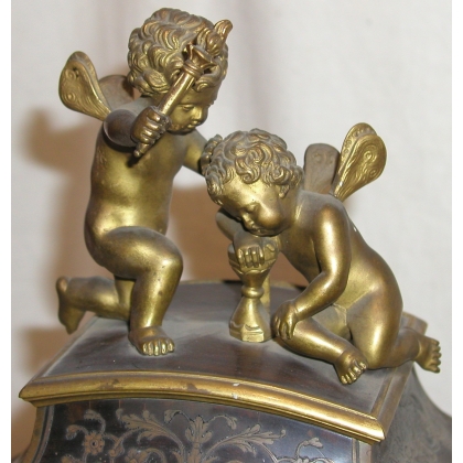 Regency clock, signed THURET in Paris. At Moinat SA – Antiques and Decor