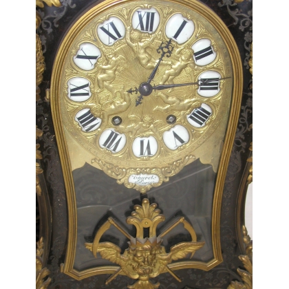 Regency clock, signed THURET in Paris. At Moinat SA – Antiques and Decor