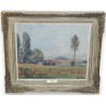 Paintings | Painting entitled ‘Geneva Countryside’ signed P. SOKOLOFF Moinat SA  - Antiques and home décor