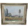 Tableau "Campagne Genevoise" signé P. SOKOLOFF