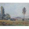 Paintings | Painting entitled ‘Geneva Countryside’ signed P. SOKOLOFF Moinat SA  - Antiques and home décor