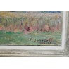Paintings | Painting entitled ‘Geneva Countryside’ signed P. SOKOLOFF Moinat SA  - Antiques and home décor