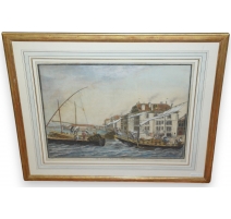 Gravure "Genève" par François HESS