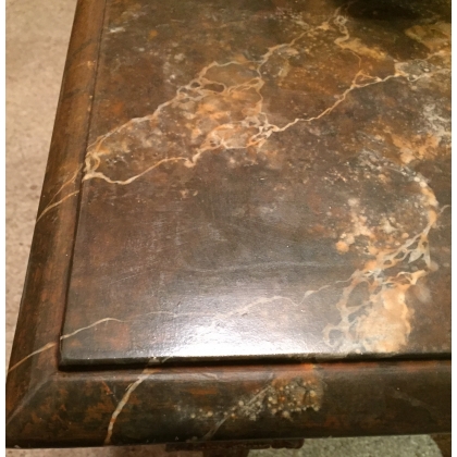 Louis XIV-style console table with faux marble top by  Moinat SA  - Antiques and home décor