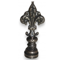 Sceau "Fleur de lys, HA".