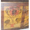 Small painted wooden chest with a domed lid at Moinat SA – Antiques and home décor
