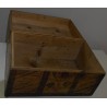 Small painted wooden chest with a domed lid at Moinat SA – Antiques and home décor