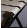 Mahogany luggage rack with hemp straps at  Moinat SA  - Antiques and home décor