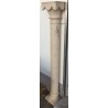  Paire de colonnes en pierre taillée sur  Moinat SA  - Antiquités décoration