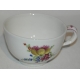 Tasse avec sous-tasse. Décor Meissen.
