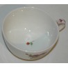 Tasse avec sous-tasse. Décor Meissen.