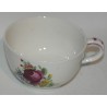 Tasse avec sous-tasse. Décor Meissen.