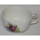 Tasse avec sous-tasse. Décor Meissen.