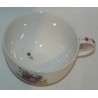 Tasse avec sous-tasse. Décor Meissen.