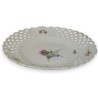 Assiette ajourée, en porcelaine de Meissen.