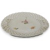 Assiette ajourée, en porcelaine de Meissen.