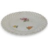 Assiette ajourée, en porcelaine de Meissen.