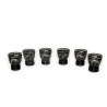 Set of 6 Bohemian crystal glasses, from  Moinat SA  - Antiques and home décor