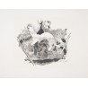 Engraving entitled ‘Hermine’, signed by Robert HAINARD on Moinat SA – Antiques and decorative items – Engravings, lithographs