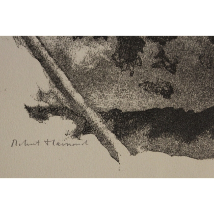 Engraving entitled ‘Hermine’, signed by Robert HAINARD on Moinat SA – Antiques and decorative items – Engravings, lithographs