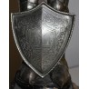 Neo-Gothic scale model of a suit of medieval armour at  Moinat SA  - Antiques and home décor