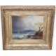 Tableau "Tempête à Genthod" signé DIDAY