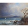 Paintings | Painting entitled ‘Storm at Genthod’ signed DIDAY 1836, Moinat SA  – Antiques and home décor