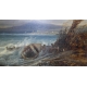 Tableau "Tempête à Genthod" signé DIDAY