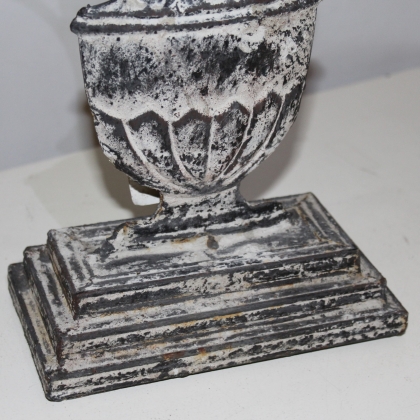 Large painted iron 3-candle candlestick – available from Moinat SA – Antiques and home décor