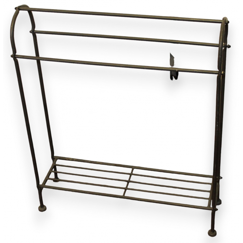 Black iron clothes rack at  Moinat SA  - Antiques and home décor
