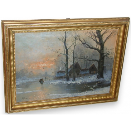 Painting "Winter Landscape", s