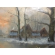 Painting "Winter Landscape", s